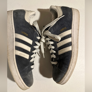 adidas Gazelle Suede Shoes Men’s Sz 9‎ Trainers Blue Sneakers 2013 (C)